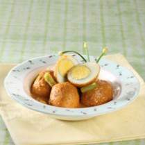 Cara membuat TELUR SANTAN PEDAS - Resep Masakan Rumahan