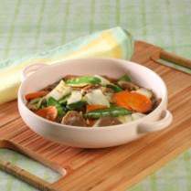Cara membuat SAWI PUTIH TUMIS TAOCO - Resep Masakan Rumahan
