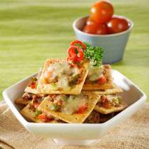 Cara membuat CRACKERS ALA PIZZA - Resep Masakan Rumahan