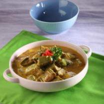 Cara membuat TERONG MASAK SANTAN - Resep Masakan Rumahan