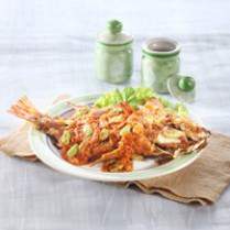 Cara membuat IKAN GORENG SAMBAL PETAI - Resep Masakan Rumahan