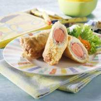 Cara membuat ROTI GORENG SOSIS - Resep Masakan Rumahan