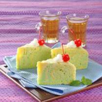 Cara membuat CAKE ZEBRA TAPE - Resep Masakan Rumahan