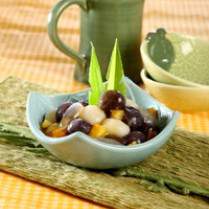 Cara membuat KLEPON HITAM PUTIH SAUS NANAS - Resep Masakan Rumahan