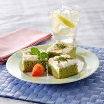 Cara membuat GREENTEA ALMOND CAKE - Resep Masakan Rumahan