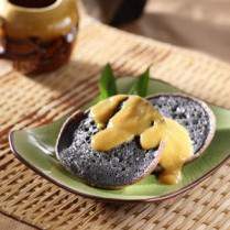 Cara membuat SERABI KUAH DURIAN - Resep Masakan Rumahan