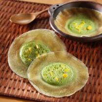 Cara membuat SERABI CEYLON PANDAN - Resep Masakan Rumahan