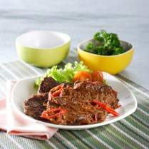 Cara membuat DAGING GORENG BUMBU ASAM PEDAS - Resep Masakan Rumahan