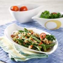 Cara membuat BUNCIS CAH TELUR - Resep Masakan Rumahan
