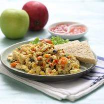 Cara membuat SCRAMBLED EGG WITH VEGETABLE - Resep Masakan Rumahan