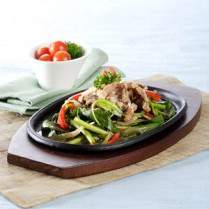 Cara membuat KANGKUNG HOT PLATE - Resep Masakan Rumahan