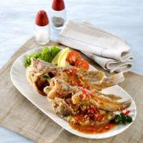 Cara membuat KERAPU GORENG SAUS TAOCO - Resep Masakan Rumahan