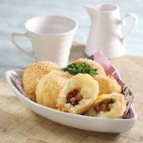 Cara membuat ROTI GORENG TUNA - Resep Masakan Rumahan