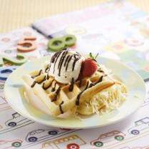 Cara membuat WAFEL KEJU SAUS COKELAT - Resep Masakan Rumahan