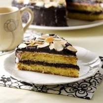 Cara membuat ALMOND GANACHE CAKE - Resep Masakan Rumahan