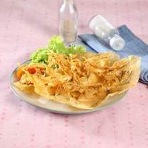 Cara membuat PEYEK MISOA DAUN KUNYIT - Resep Masakan Rumahan