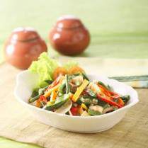 Cara membuat KACANG PANJANG TUMIS WORTEL - Resep Masakan Rumahan