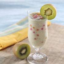 Cara membuat KIWI YOGHURT HONEY BLENDED - Resep Masakan Rumahan