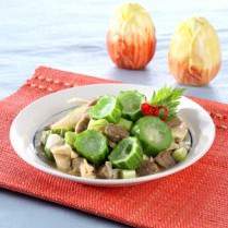 Cara membuat CAH OYONG KEMBANG TAHU - Resep Masakan Rumahan