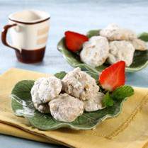 Cara membuat KUKIS KOPI TABUR GULA - Resep Masakan Rumahan