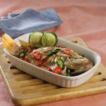 Cara membuat TIM NILA TELUR ASIN - Resep Masakan Rumahan