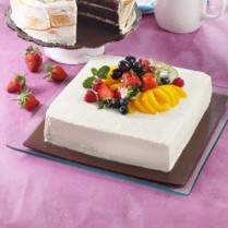Cara membuat CHEESE AND FRUIT CAKE - Resep Masakan Rumahan