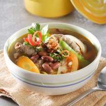 Cara membuat SUP KACANG MERAH DAGING GULUNG - Resep Masakan Rumahan