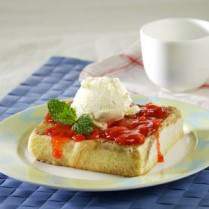 Cara membuat STRAWBERRY VANILLA FRENC TOAST - Resep Masakan Rumahan
