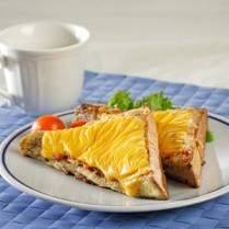 Cara membuat TUNA CHESSY FRENCH TOAST - Resep Masakan Rumahan