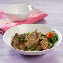 Cara membuat DAGING GORENG MENTEGA CABAI HIJAU - Resep Masakan Rumahan