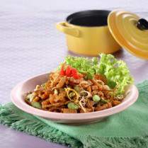 Cara membuat TEMPE GORENG TUMIS PETAI - Resep Masakan Rumahan