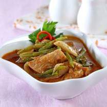 Cara membuat SAYUR NANGKA EBI DAUN MELINJO - Resep Masakan Rumahan