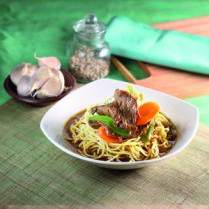 Cara membuat MI SIRAM KUAH DAGING SEMUR - Resep Masakan Rumahan