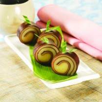 Cara membuat LAPIS SAGU UBI - Resep Masakan Rumahan