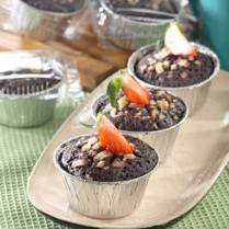 Cara membuat BROWNIES CUP PISANG - Resep Masakan Rumahan