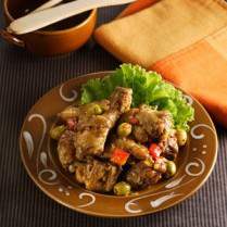 Cara membuat CHICKEN AND OLIVES - Resep Masakan Rumahan