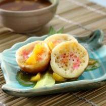 Cara membuat SERABI MINI SAUS GULA MERAH - Resep Masakan Rumahan