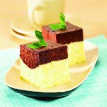 Cara membuat BOLU KUKUS TAPE KETAN HIJAU - Resep Masakan Rumahan