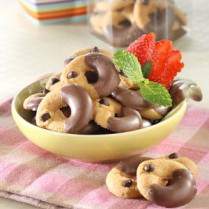 Cara membuat KUKIS CELUP COKELAT - Resep Masakan Rumahan
