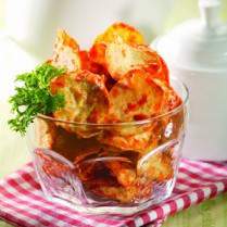Resep KERIPIK UBI KARI PEDAS MANIS