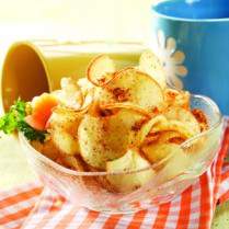 Cara membuat KERIPIK SINGKONG SERUNDENG PEDAS - Resep Masakan Rumahan