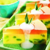 Cara membuat PUDING CENDOL LABU KUNING - Resep Masakan Rumahan