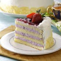Cara membuat COTTON CHEESE BLUEBERRY CAKE - Resep Masakan Rumahan