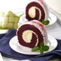Cara membuat RED VELVET GULUNG - Resep Masakan Rumahan