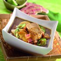 Cara membuat SEMUR TAHU KACANG MEERAH - Resep Masakan Rumahan