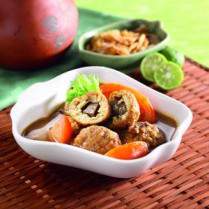 Cara membuat SEMUR BOLA TAHU - Resep Masakan Rumahan