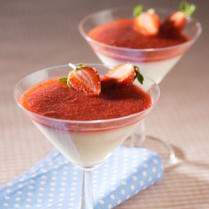 Cara membuat RASPBERRY PANACOTTA - Resep Masakan Rumahan