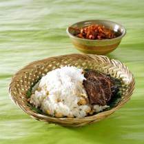 Cara membuat KETAN LIGOR - Resep Masakan Rumahan