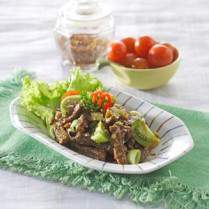 Cara membuat OSENG DAGING WIJEN - Resep Masakan Rumahan