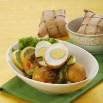 Cara membuat TELUR MASAK HIJAU - Resep Masakan Rumahan